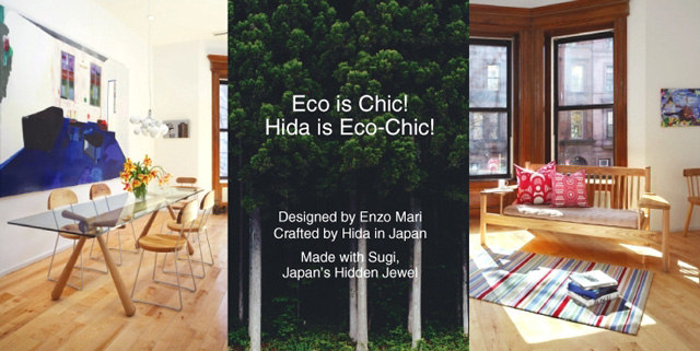 Eco is Chic! HIDA is Eco-Chic!